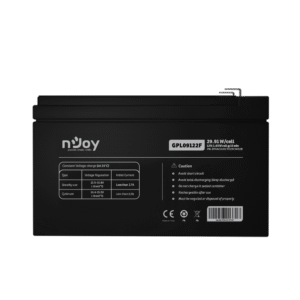 Acumulator nJoy GPL09122F 12V 30.55W/cell, Capacitate 30.55W/cell evaluat la 1,65V/cell@15