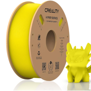 CREALITY HYPER PLA 3D Printer Filament, Yellow, Temperatura printare: 200-220