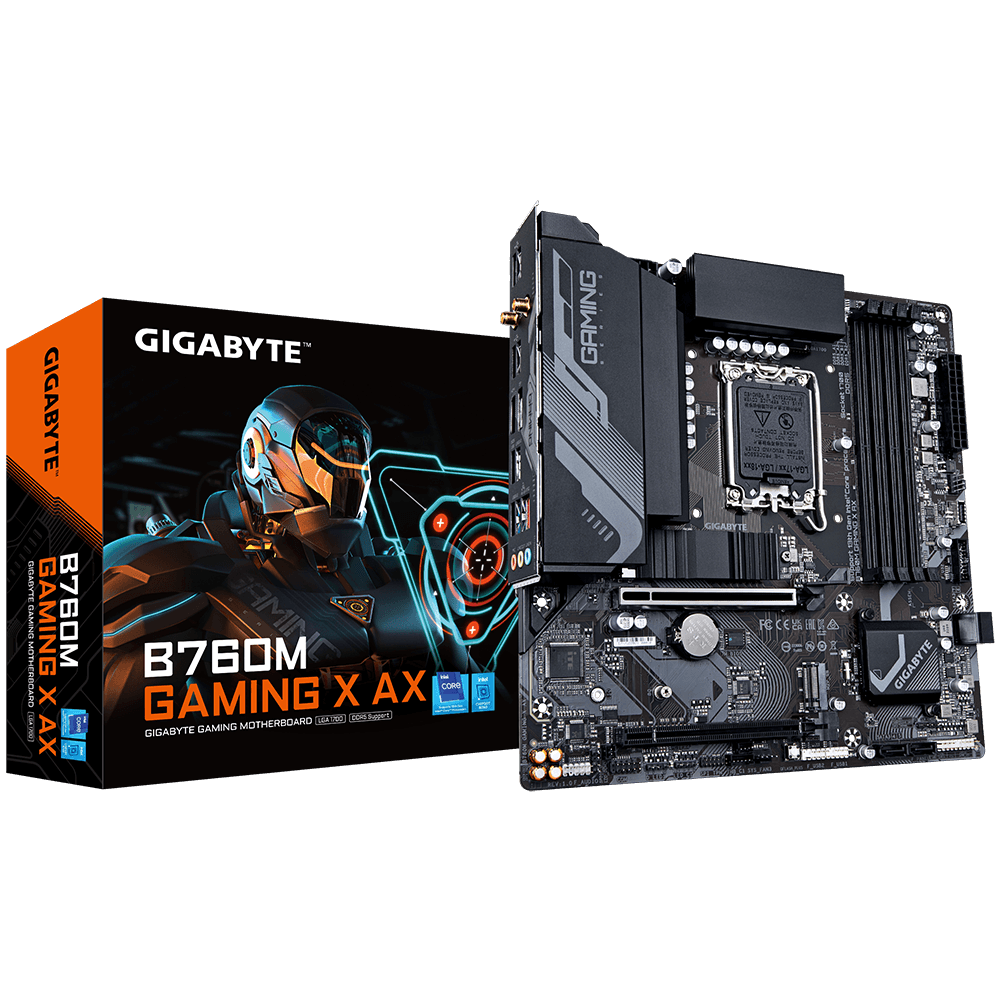 Placa de bază Gigabyte B760M GAMING X AX LGA1700