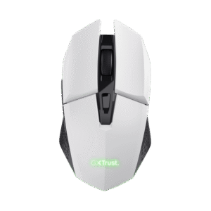 Mouse Trust GXT110W Felox cu fir,  4800 DPI, alb