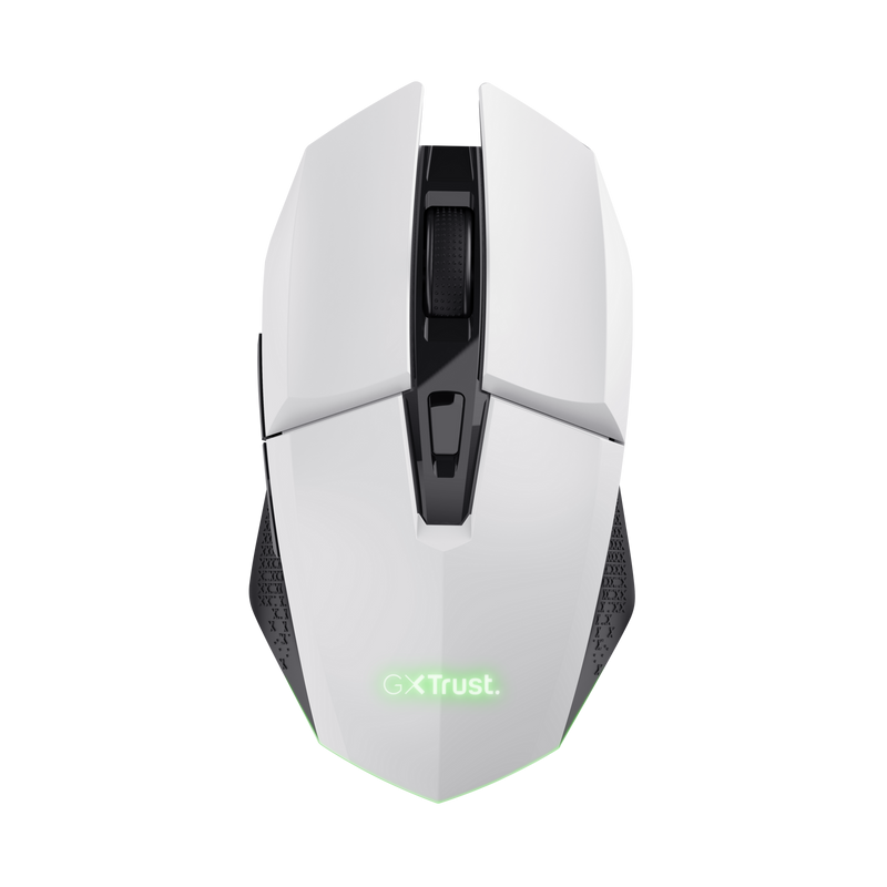 Mouse Trust GXT110W Felox cu fir, 4800 DPI, alb
