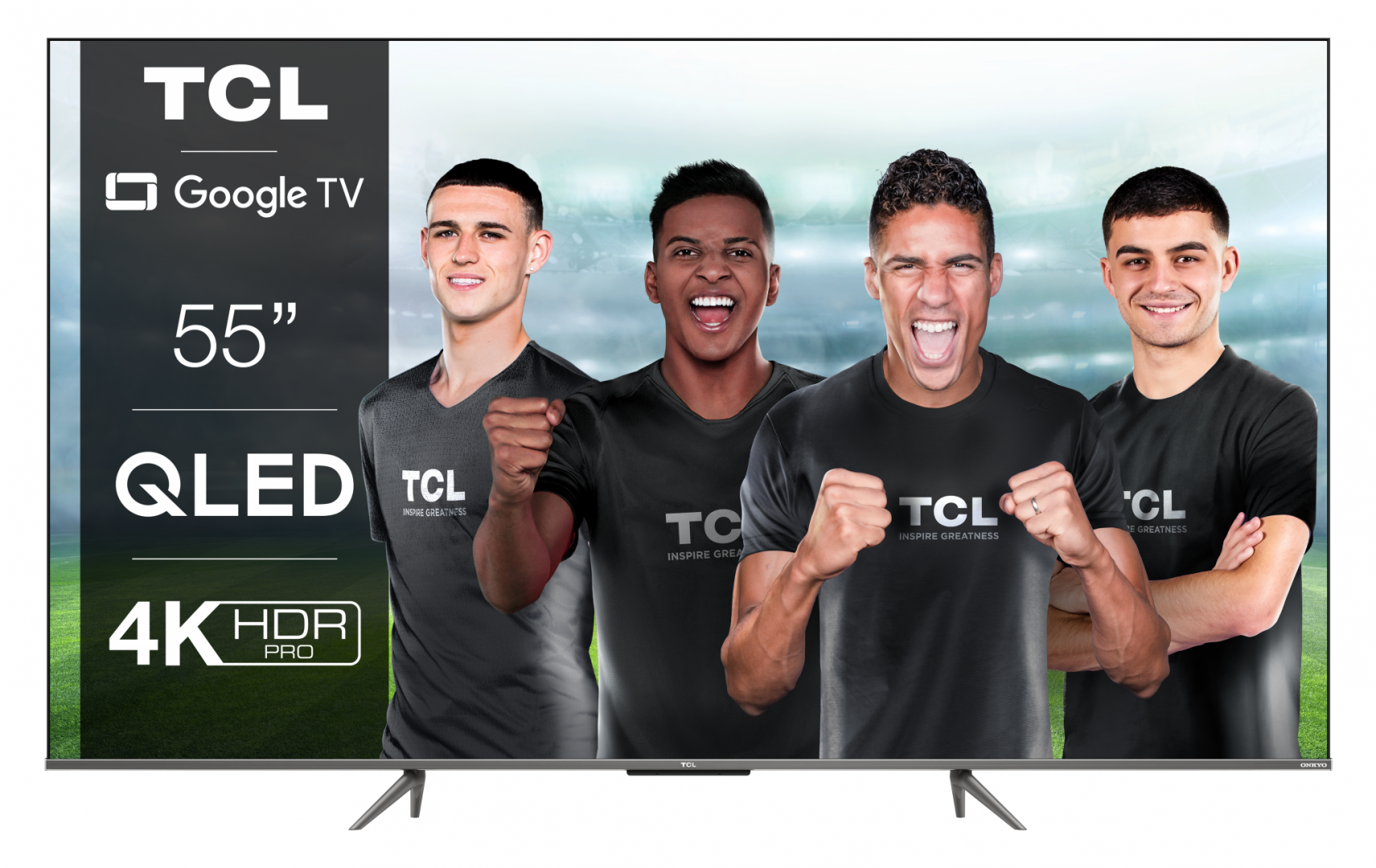 Televizor TCL QLED 55C635, 139 cm (55"), Smart Google TV,