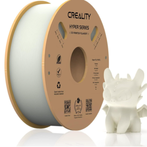 CREALITY HYPER PLA 3D Printer Filament, White, Temperatura printare: 200-220