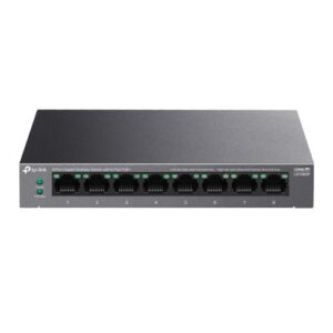 TP-LINK 5-PORT GIGABIT SWITCH LS108GP, interfata  8× 10/100/1000Mbps RJ45