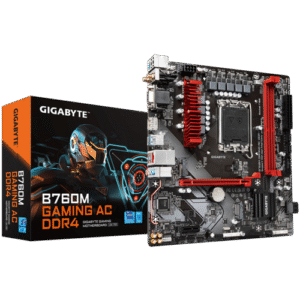 Placa de bază Gigabyte B760M GAMING AC DDR4 LGA1700