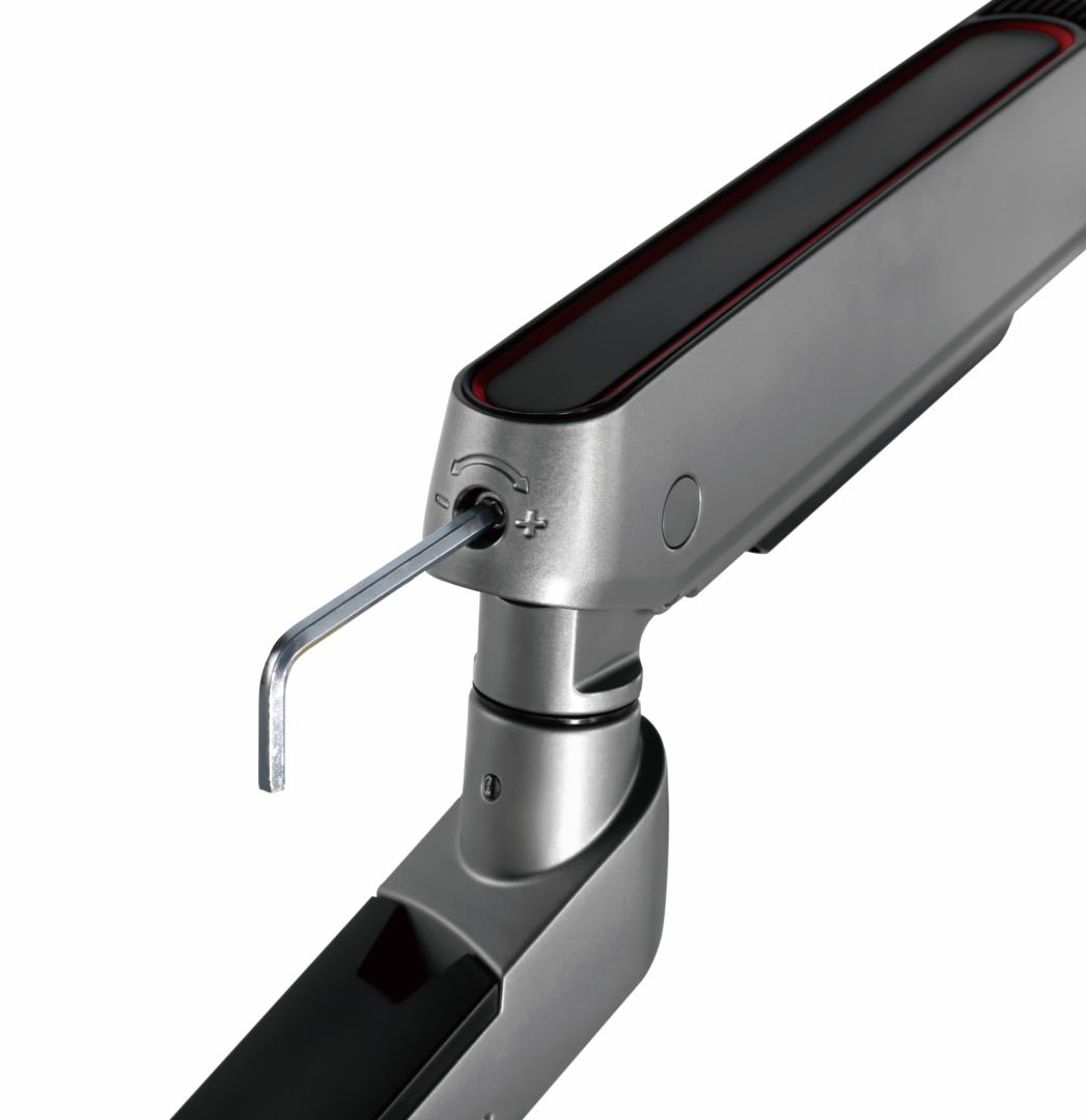 Brat pentru monitor, Material: Oțel, Aluminiu, Plastic, Suprafață finisaj : - imagine 9