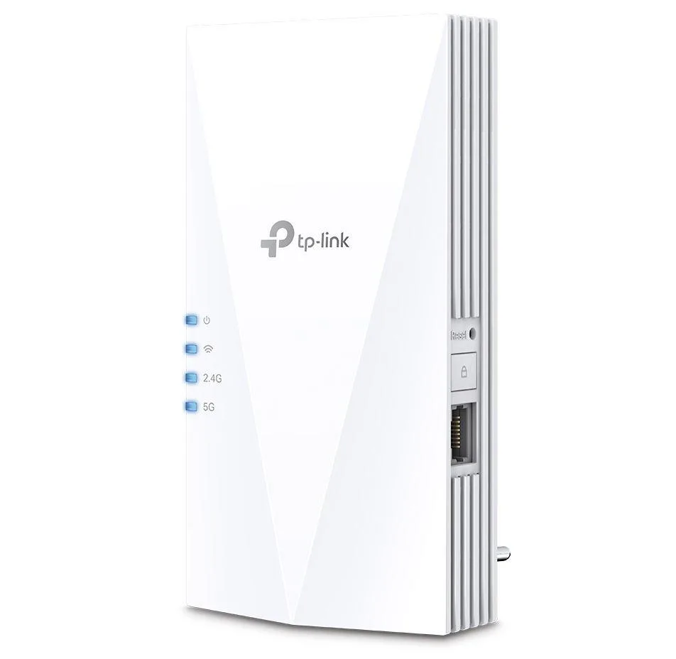 AX1500 Tp-Link Wi-Fi Range Extender, RE500X, 1 Port Ethernet Gigabit