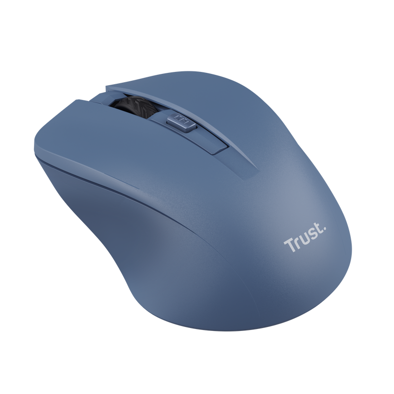 Mouse Wireless Trust Mydo, DPI: 1000-1800, albastru - imagine 3