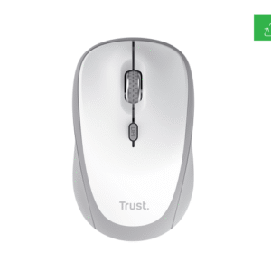 Mouse wireless Trust Yvi, rezolutie maxima 1600 DPI, alb