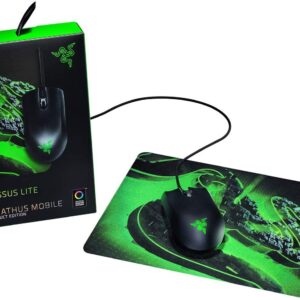 Mouse Gaming Razer Abysus Lite, Goliathus Mobile Construct Edition, negru