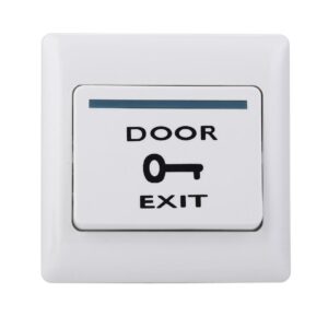 Buton de iesire incastrabil din plastic, ND-EB02A, fara LED; Iesire