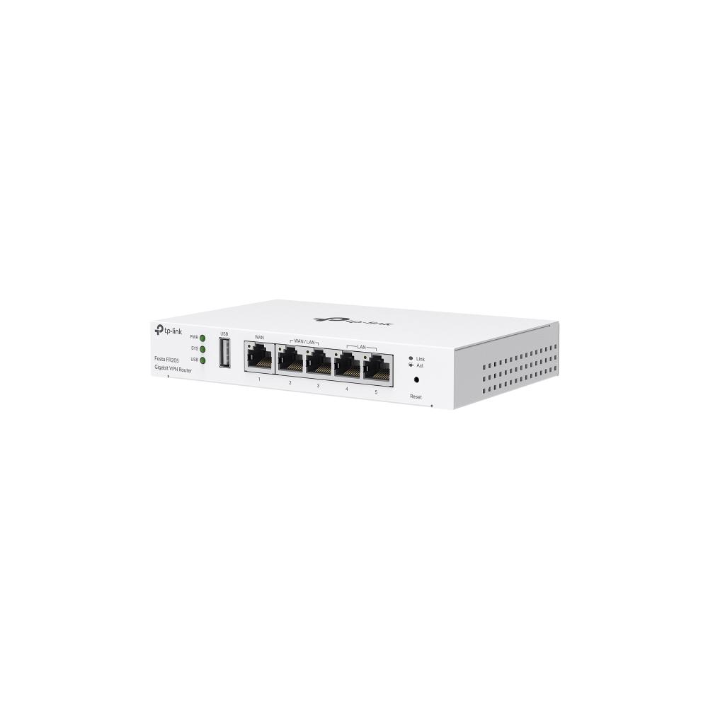 TP-Link Gigabit VPN Gateway FESTA FR205, interfata 1× Gigabit WAN - imagine 5