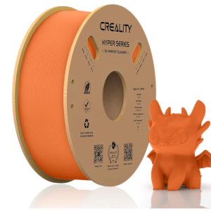 CREALITY HYPER PLA 3D Printer Filament, Orange, Temperatura printare: 200-220
