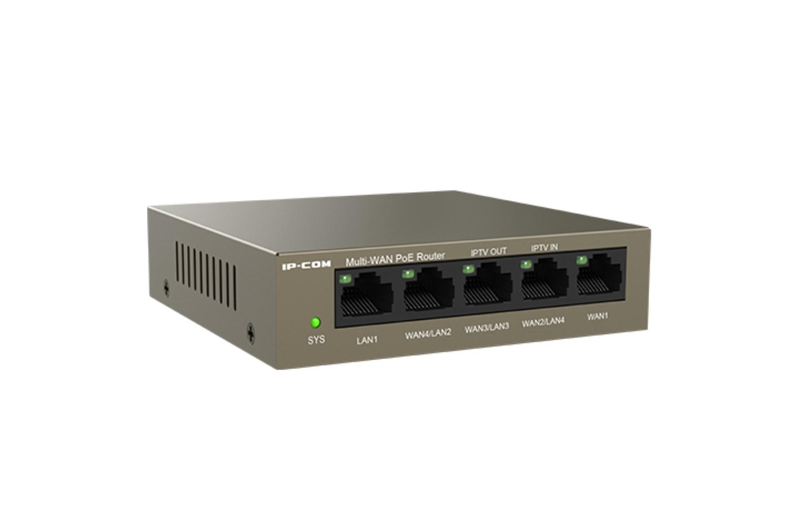 IP-COM 5 PORT CLOUD MANAGED POE ROUTER, M20-POE, Dimensiuni: 100*100* - imagine 4