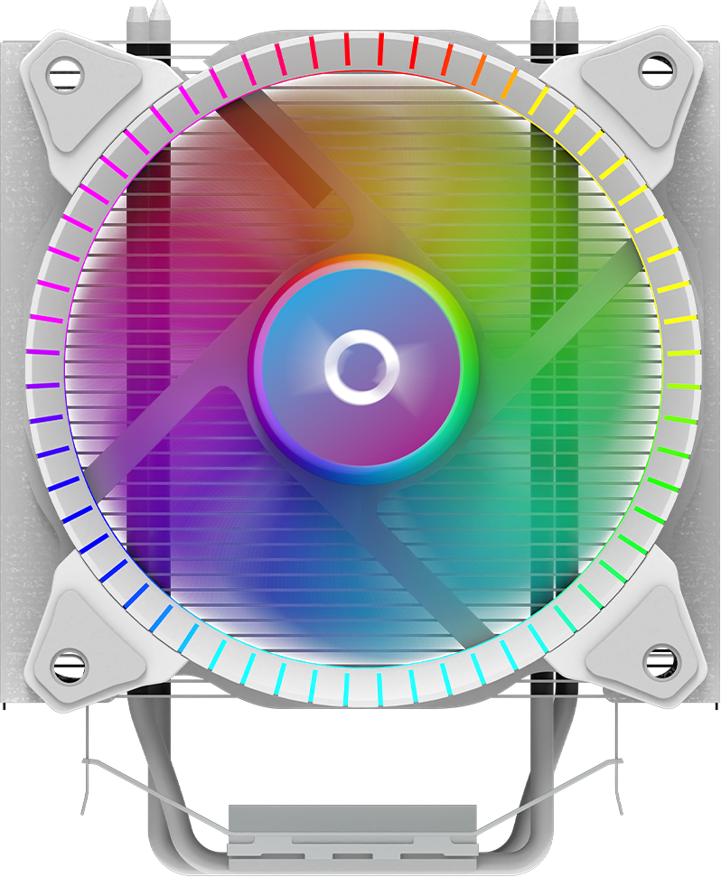 Cooler Procesor AQYRIS URANUS LS ARGB ALB - imagine 4