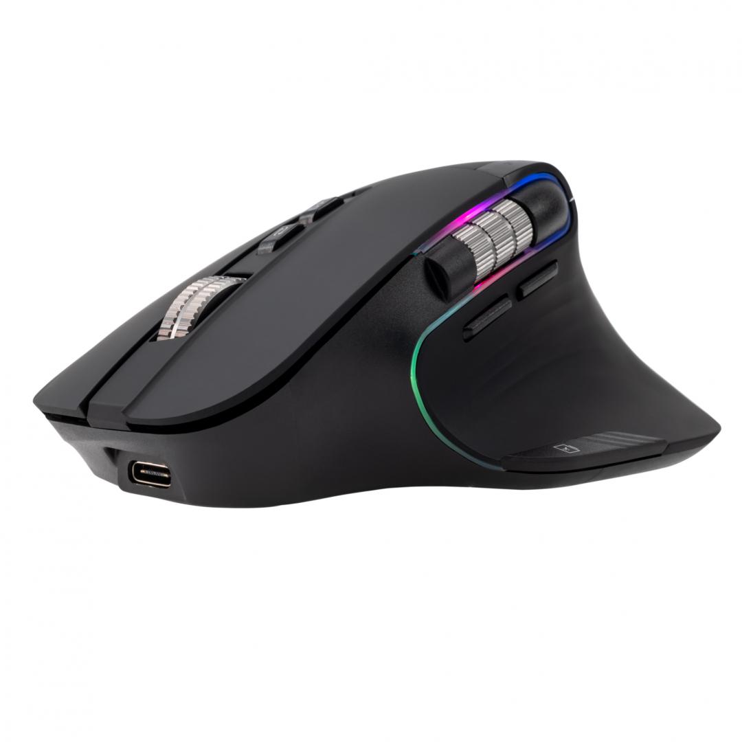 Mouse wireless Tellur Shade, silent click, rezolutie maxima 3200 DPI, - imagine 4