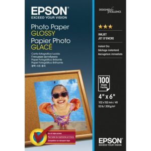 Hartie foto Epson S042548, dimensiune 10x15cm, 100 coli, tip glossy,