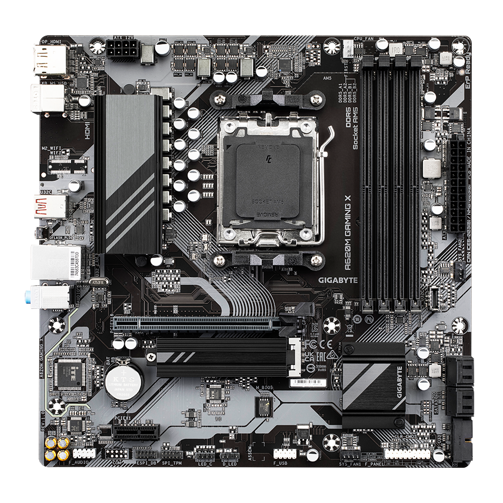 Placa de bază Gigabyte A620M GAMING X AX AM5 - imagine 3