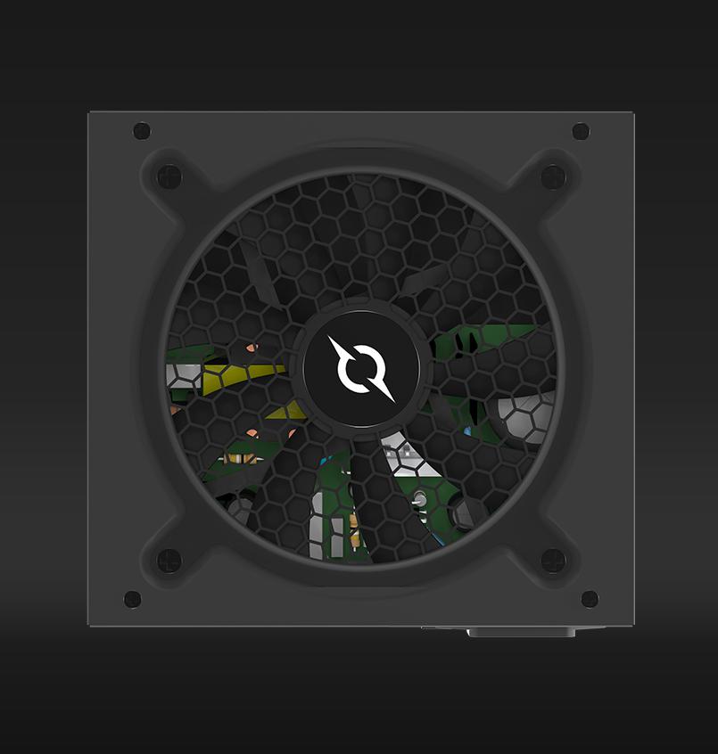 Sursa Aqirys Pulsar LS 550W 80+ White certified, culoare neagra - imagine 7