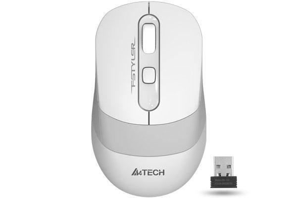 Mouse wireless A4tech, optic, rezolutie 2000 DPI, dimensiuni 108 x