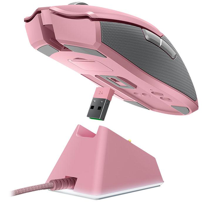 Razer Viper Ultimate, Charging Dock, wireless, Quartz - imagine 3