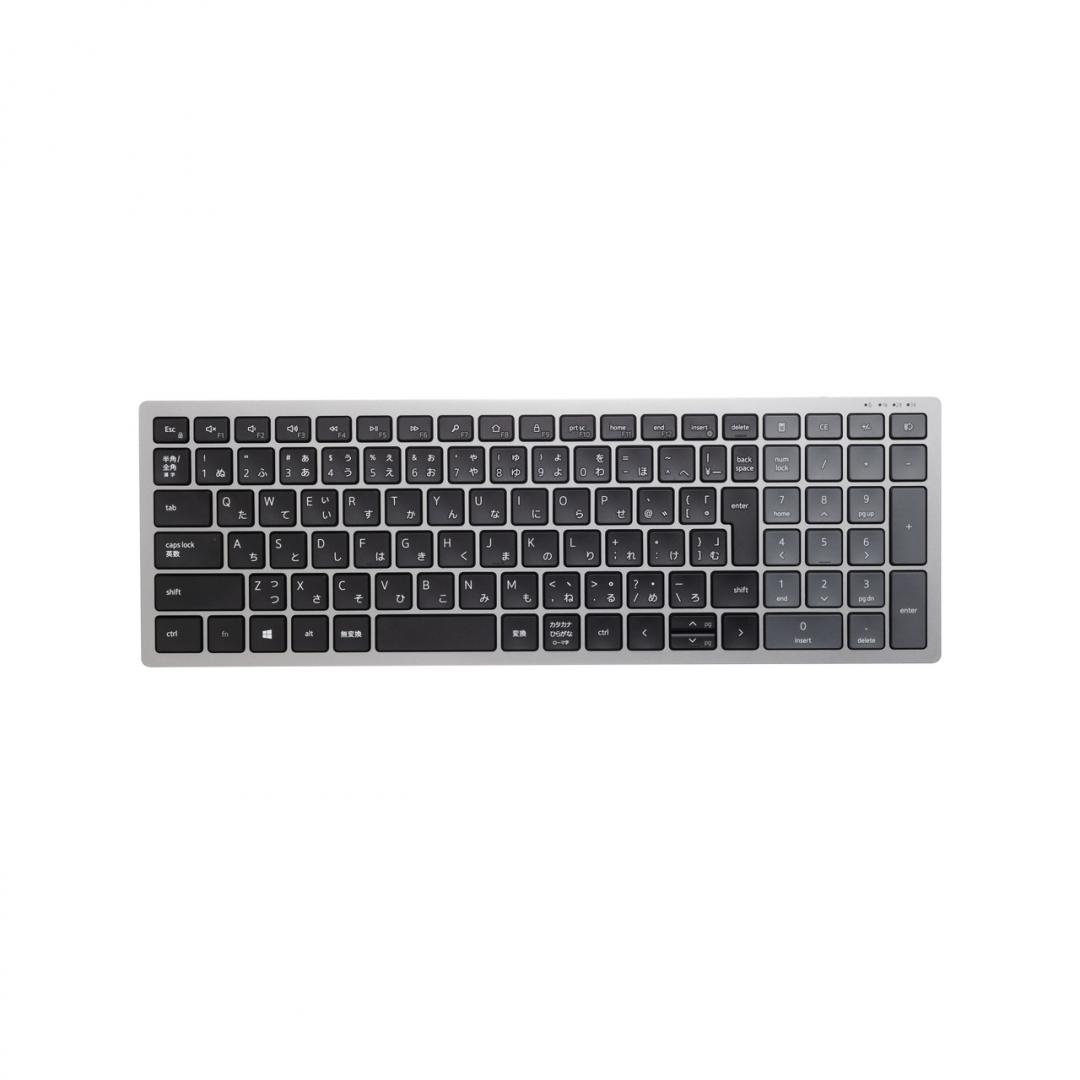 Dell Compact Multi-Device Wireless Keyboard – KB740, COLOR: Titan Gray - imagine 9