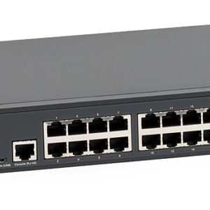 "JetStream™ 24-Port Gigabit L2+ Managed Switch with 4 10GE SFP+