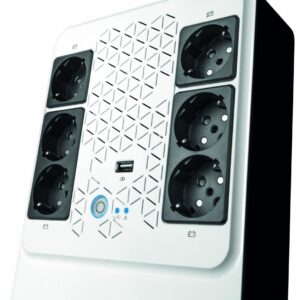 UPS Legrand MULTIPLUG 800, 800VA/480W, 6x German standard sockets, USB