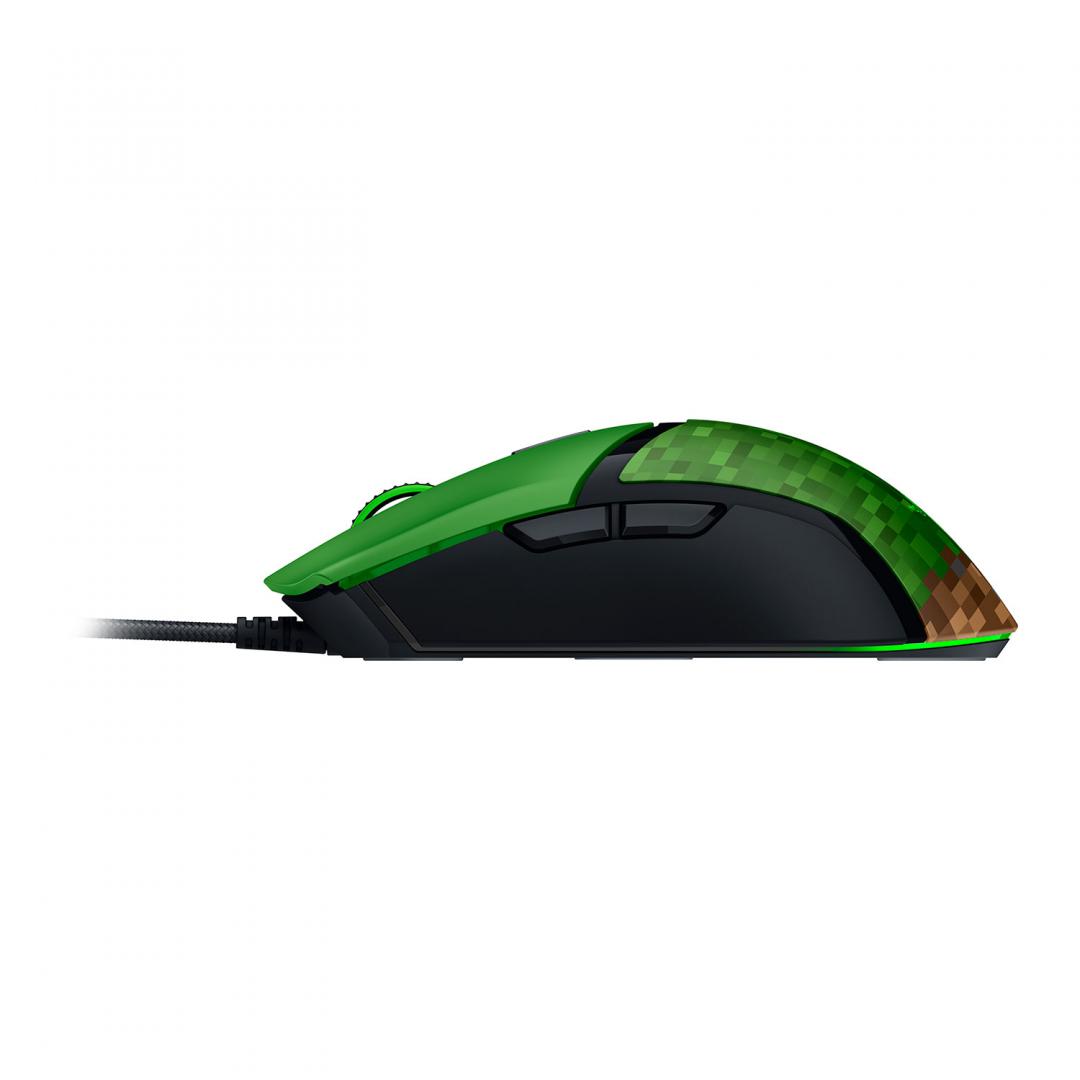 Mouse cu fir gaming Razer Cobra Razer Minecraft Edition, rezolutie - imagine 3