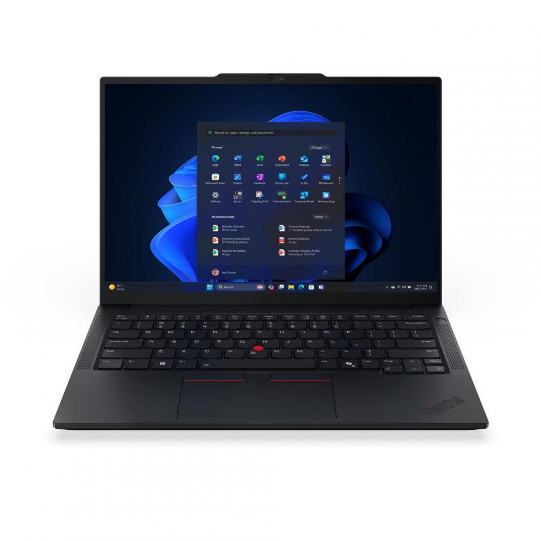 Laptop Lenovo ThinkPad E14 Gen 7 (Intel); 14" WUXGA (1920x1200) - imagine 4