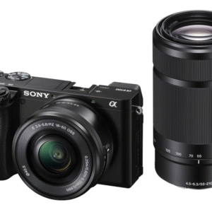 Kit Sony A6100 24MP 55-210mm + 16-55mm