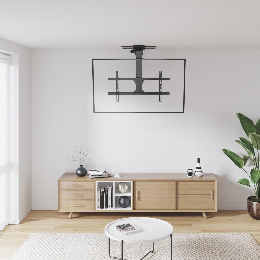 Suport TV Motorizat Serioux 43-86" 45kg compatibilitate dimensiune ecran 43"-86" - imagine 6