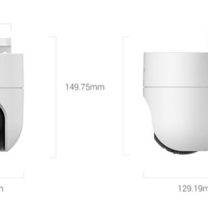 Camera supraveghere video WIFI Pan & Tilt Ezviz -H8C-R100-1K3WKFL; Senzor:1/2.7"