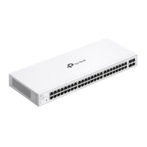 Switch TP-Link cu 48 de porturi, 48× 10/100/1000 Mbps RJ45