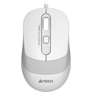 Mouse A4tech FM10, cu fir, alb