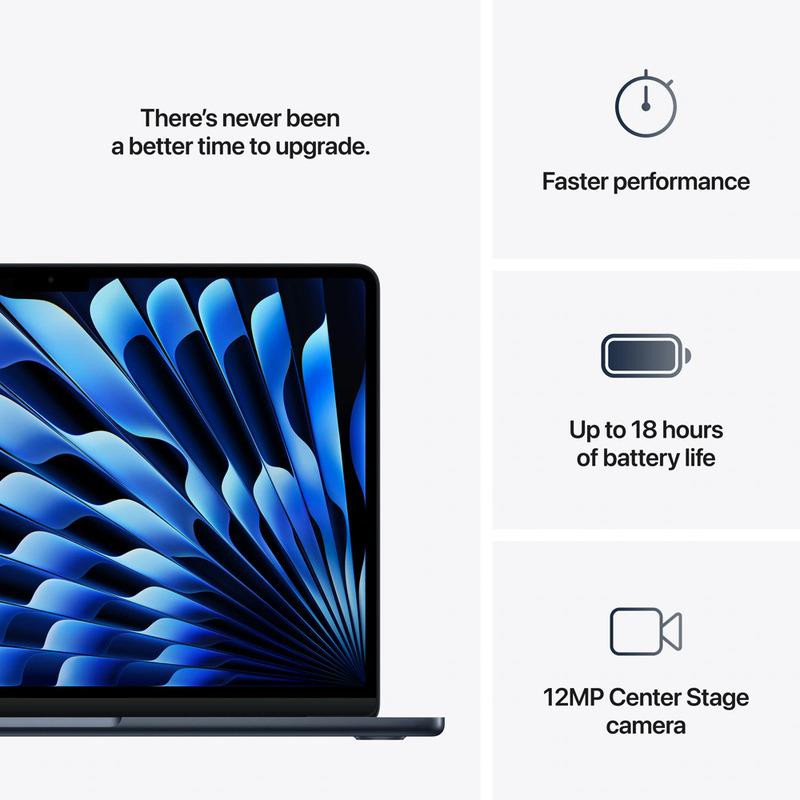 Macbook Air 13.6″ Retina/Apple M4 (CPU 10-core, GPU 10-core, Neural - imagine 5