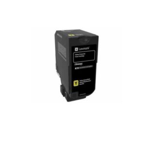 Toner Lexmark 74C20YE yellow, 3k ,compatibil cu CX725de,CX725dhe, CX725dthe, CS725de,