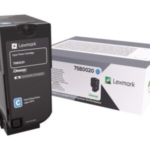 Toner Lexmark 75B0020 , cyan, 10 k, CX727DE, CS727DE, CS728DE