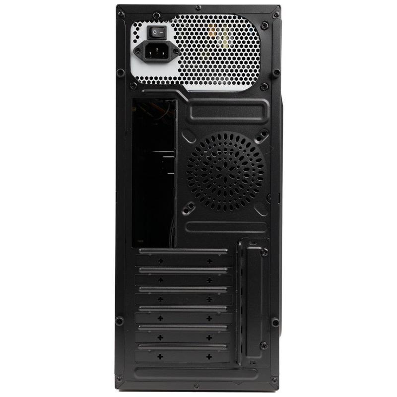 Carcasa SPACER SPCS-OC-APOLLO-250W Mid Tower NEGRU, Sloturi Expansiune 6, Drive - imagine 3