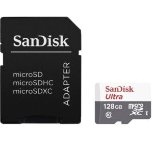 Card de Memorie MicroSDXC SanDisk , 128GB, Adaptor SD, Class