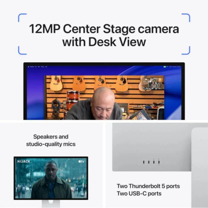 Apple Studio Display XDR - 27 inch Retina 5K - Standard Glass with Tilt and Height - Adjustable Stand