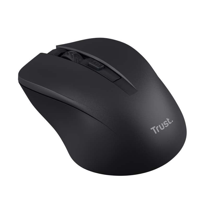 Mouse Wireless Trust Mydo, DPI:1000-1800, negru - imagine 3