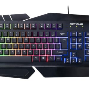 Tastatura gamig Serioux Andor, 104 taste, 19 taste Anti-ghosting ,