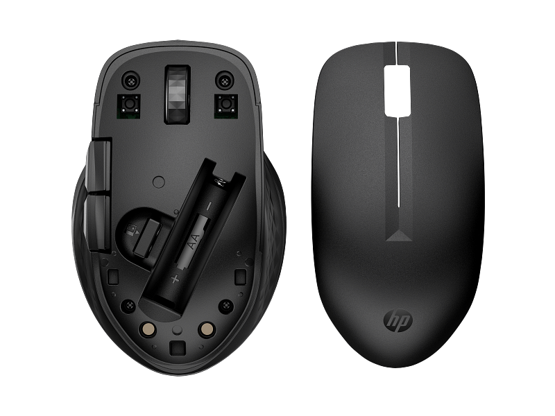 HP MOUSE Wireless 435 pentru mai multe dispozitive, Culoare: Negru, - imagine 4