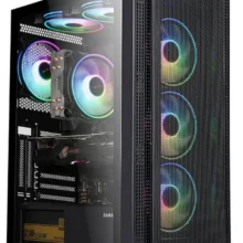 Carcasa Gaming Serioux Quantum, fara Sursa, Tip Middle Tower, Capac