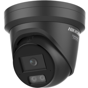 Camera de supraveghere IP Turret 4MP Hikvision DS-2CD2347G3- LI2UY(2.8MM)/BK, lentila