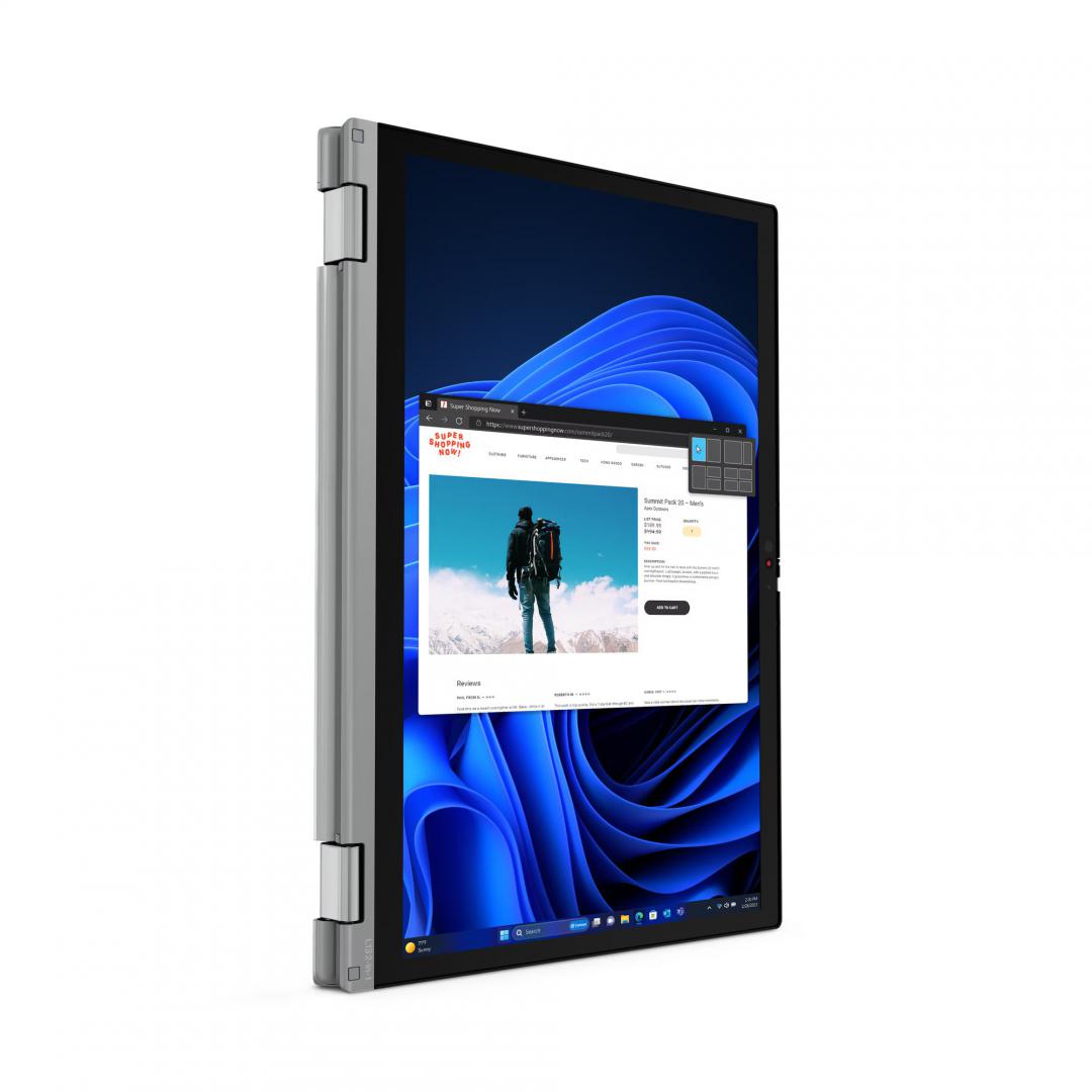 Laptop Lenovo ThinkPad L13 2-in-1 Gen 5 (Intel);13.3" WUXGA (1920x1200) - imagine 10