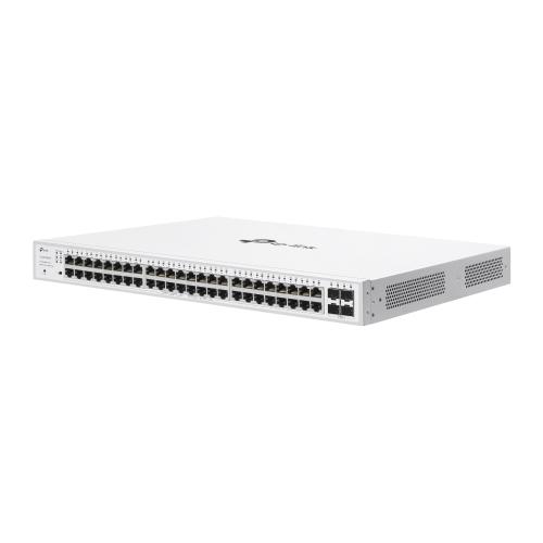Switch TP-Link cu 52 de porturi, 48× 10/100/1000 Mbps PoE+ - imagine 3