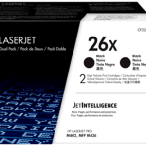 Toner HP CF226XD, negru, pachet 2 X CF226X, 2 X