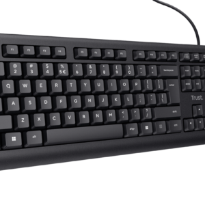 Tastatura cu fir Trust, negru